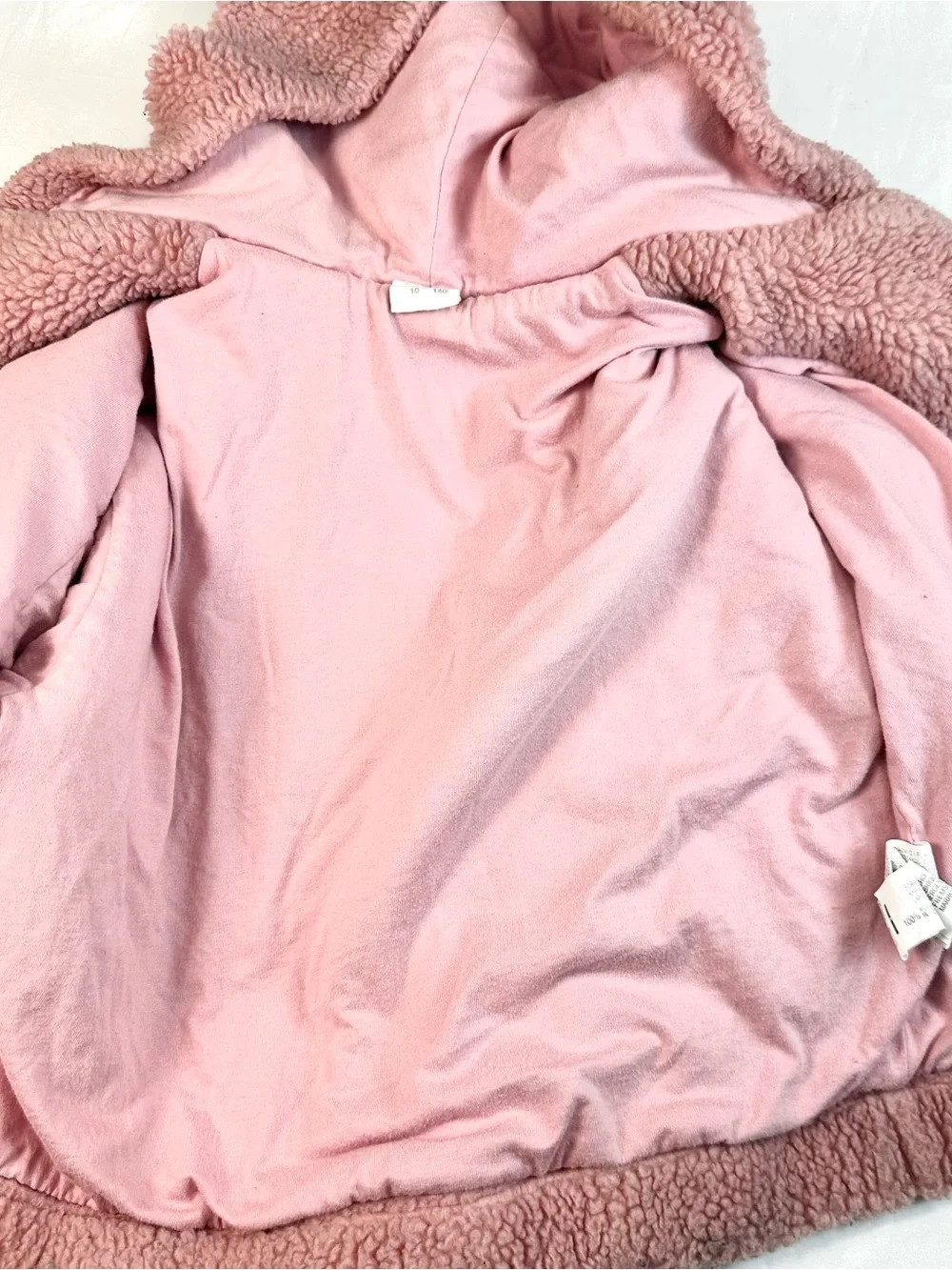 Zara girls teady jacket Pink Size 10
